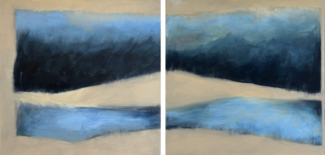 Susan Cutler Tremaine Paradise 1 & 2 diptych